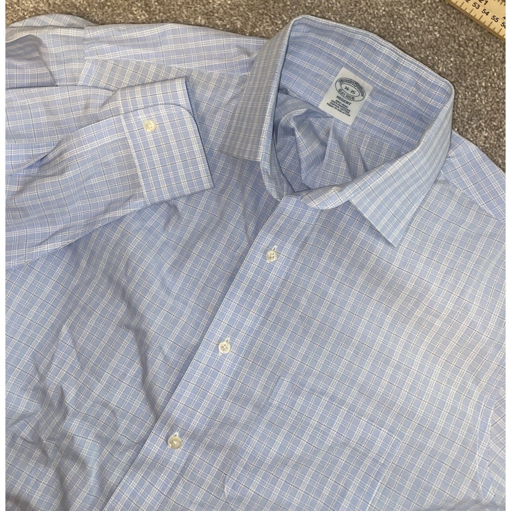Brooks Brothers Regent LT Regent Supima Cotton/Spandex Plaid Checkered Preppy
